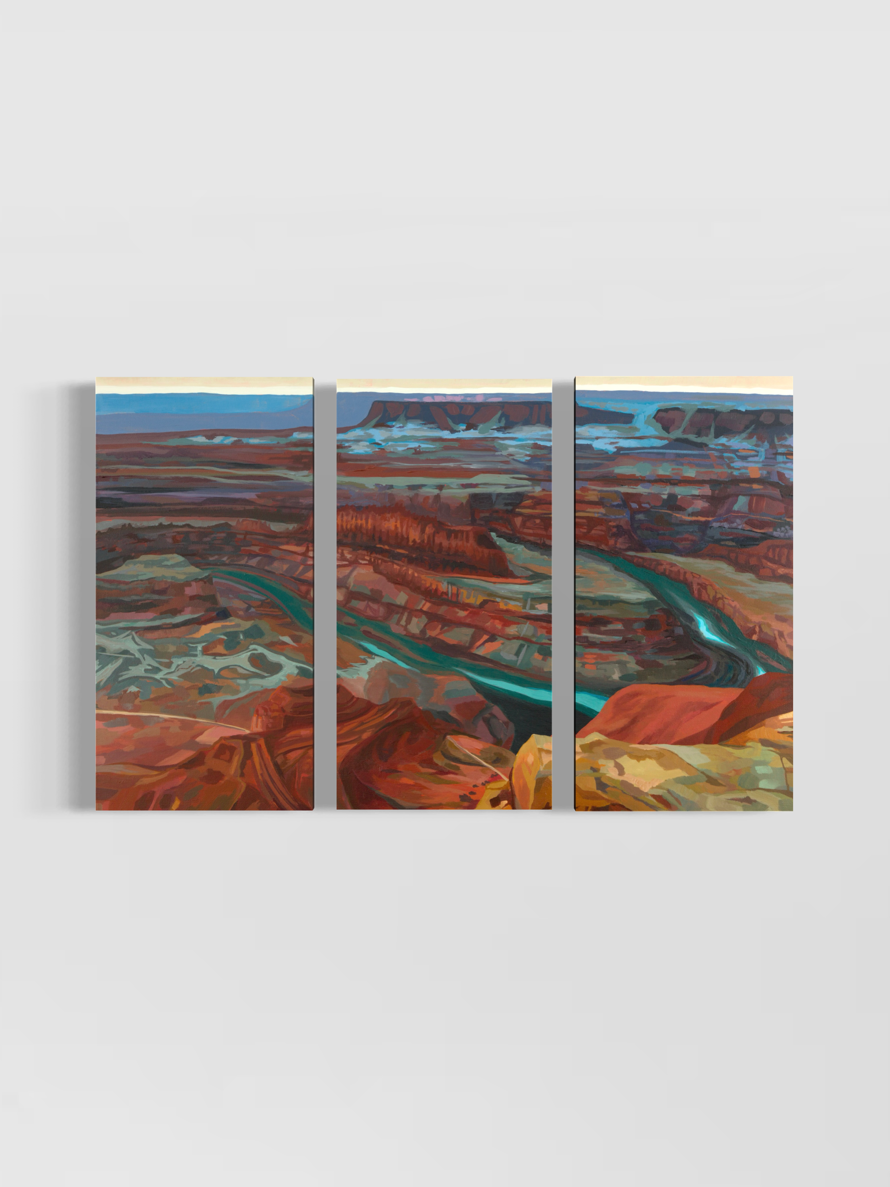 "Dead Horse Point" Triptych