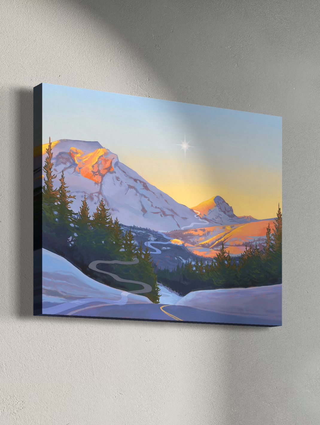 "Look to the Mountains" Canvas Print