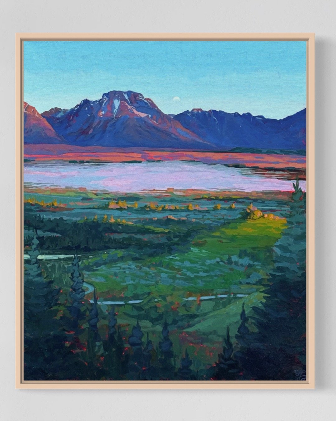 Moran Morning Original Painting