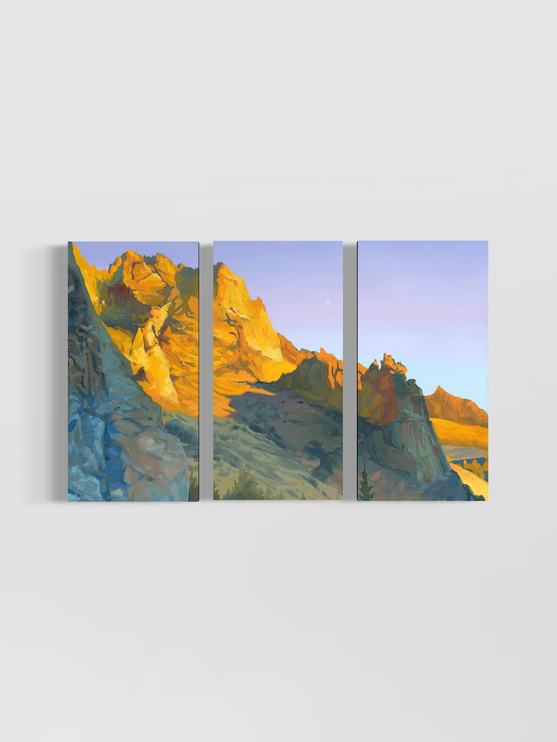 "Monument" Triptych