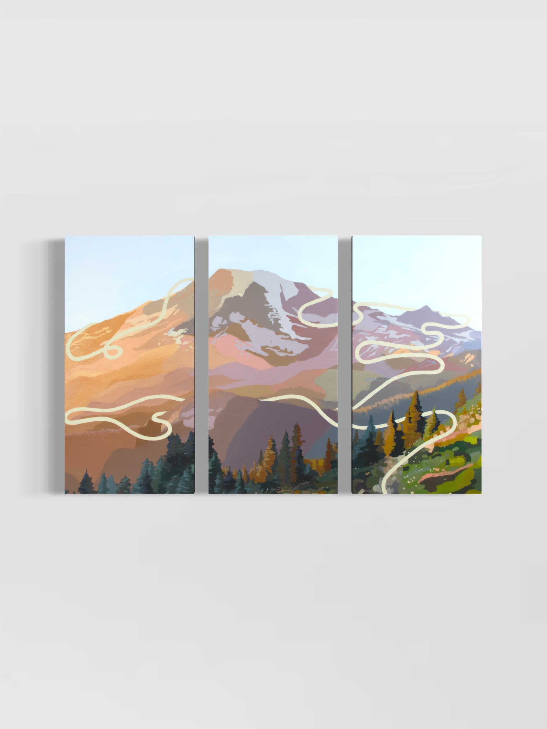 "Belonging" Triptych