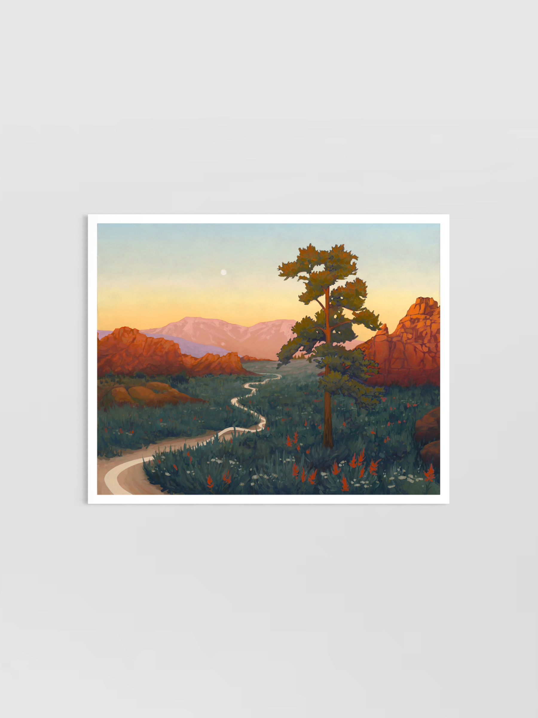 "Lone Pine" Print