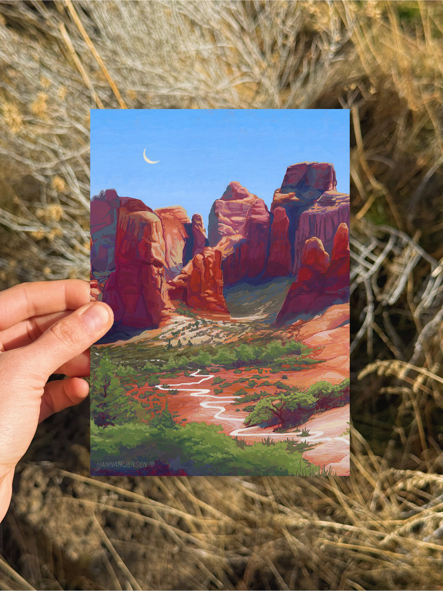 "Moab" Greeting Card