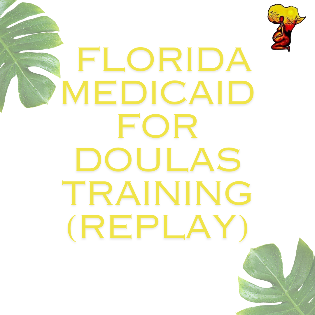 Florida Medicaid For Doulas Training (REPLAY)