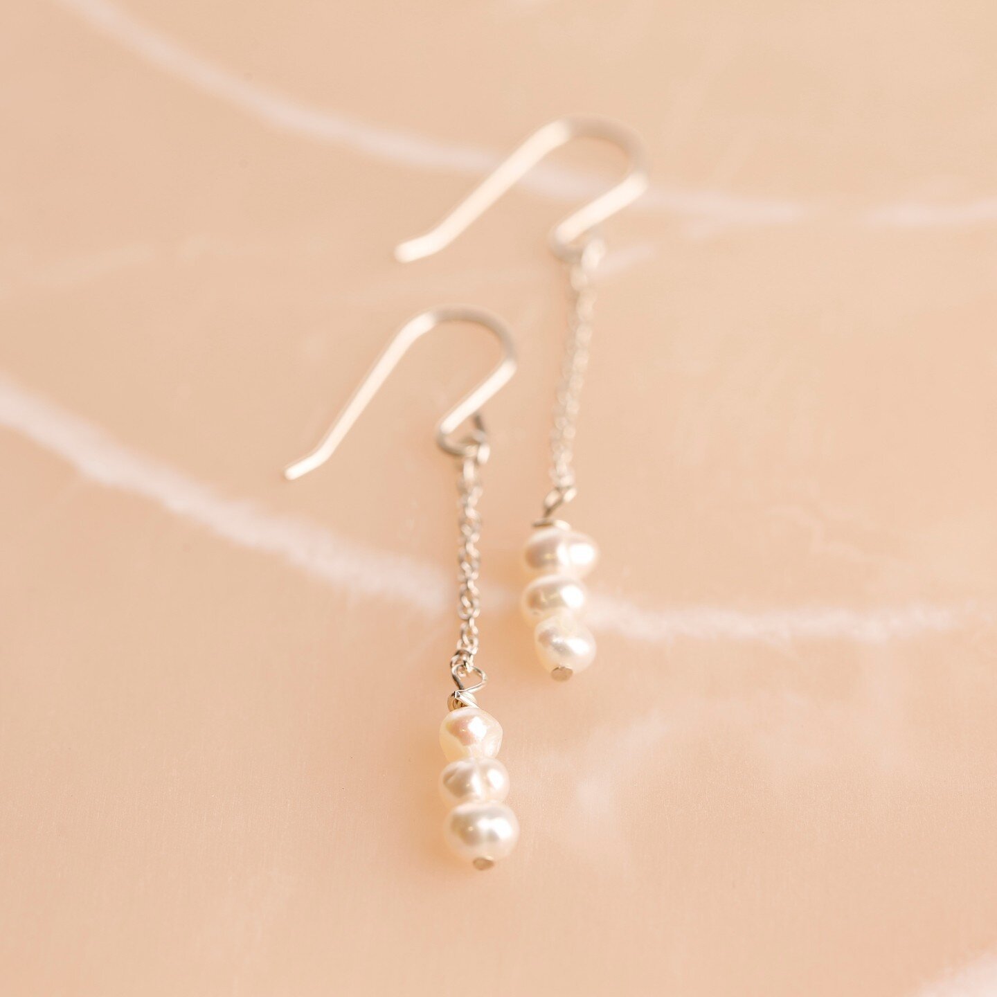 Pearls are a favourite go to to wear on days when I feel a little messy.⁠
⁠
Pearls have been associated with femininity, purity, wisdom, patience, and peace. These lovelies just sing strong, yet delicate beauty.⁠
⁠
I have named these after Cleopatra,