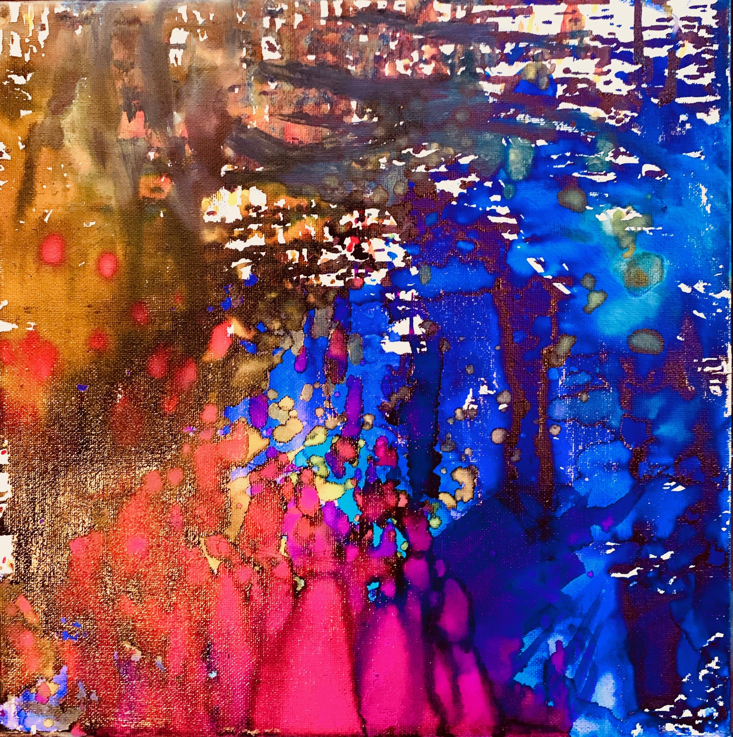 "Exploration," Alcohol Ink
