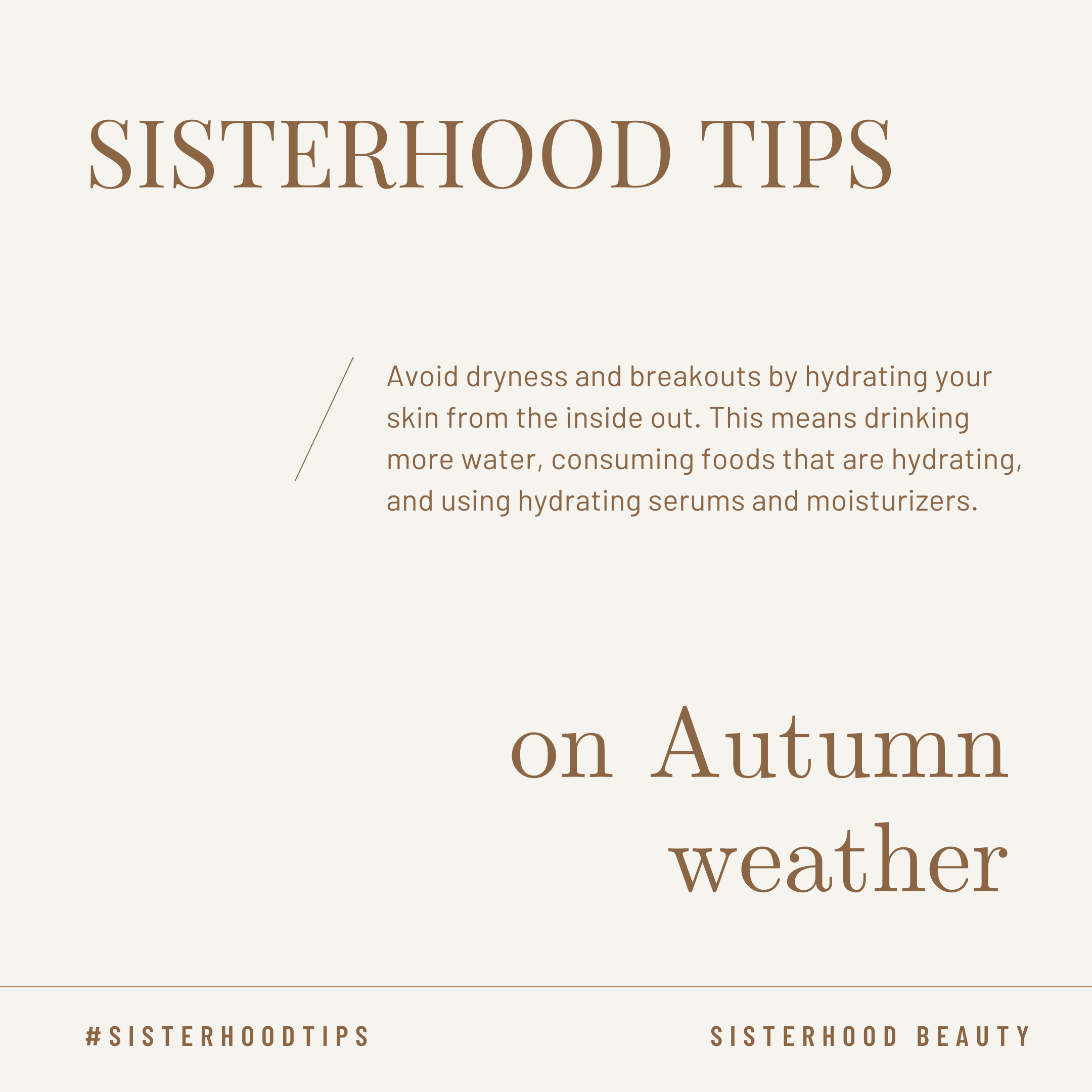 Sisterhood Beauty | Ig templates, EDMs |
Concept, creative direction, copyright, graphic design
