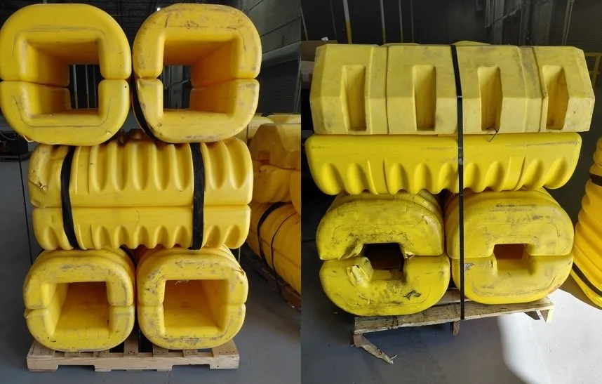 Uline Column Protectors 12" and 8" Square Core