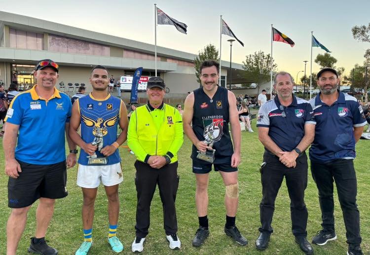 Congratulations to Tyson Headland from Gosnells Hawks Football Club and Kyle Robinson from the Eels on being awarded the ANZAC Trophy in the C2 League game.

Perth Football League