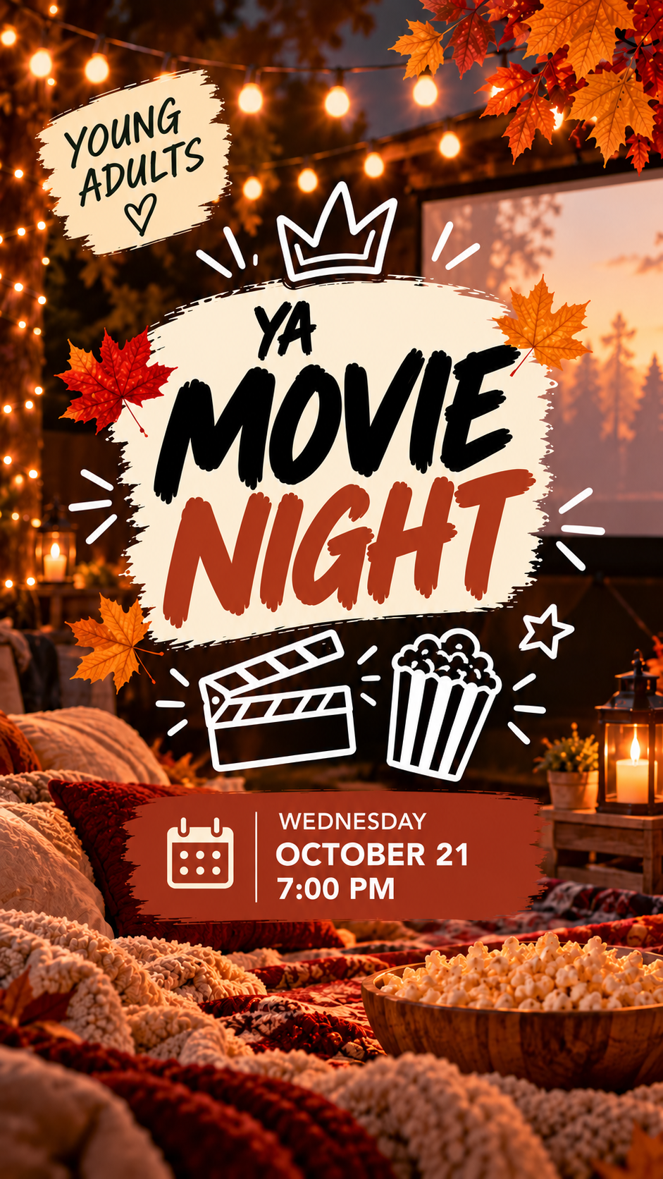 🎬🍿 YA MOVIE NIGHT🍿🎬