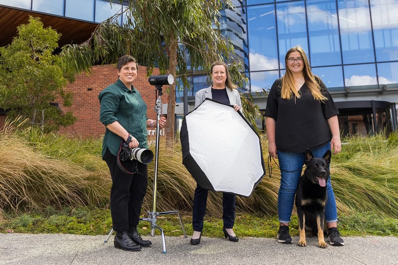 📸📸📸

Something very exciting happened recently! Koda and I were invited to be part of a press release for the Business in Heels Accelerator Program! 🧡

My boy absolutely blew me away 🥹 He handled the busy council office like a pro, with people e