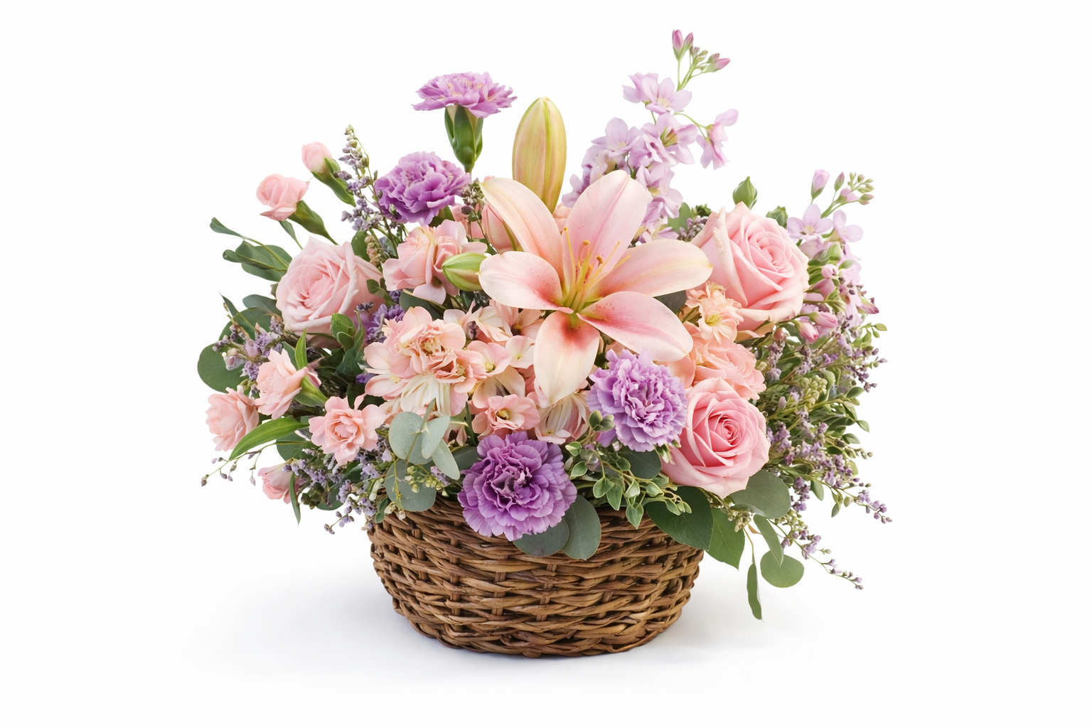 Basket of blooms