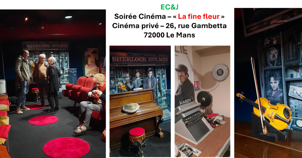 Soirée cinéma la fine fleur