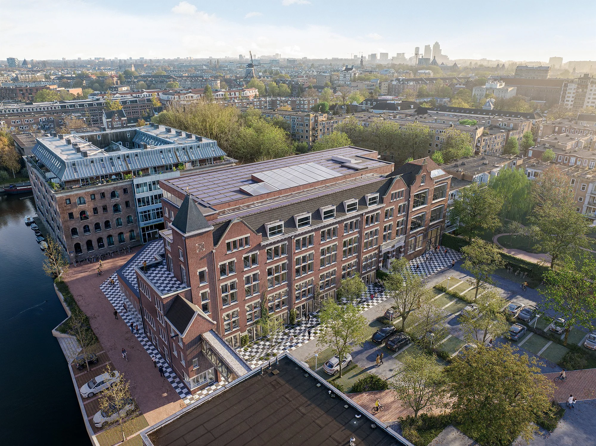 The Foundry: een iconisch en toekomstgericht kantoorgebouw in het centrum van Amsterdam klaar voor verhuur.