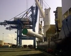 Vasco Gallega cierra un contrato para transportar 54 torres eólicas a Etiopía