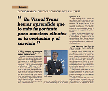 Visual Trans en la revista “Foro Internacional”