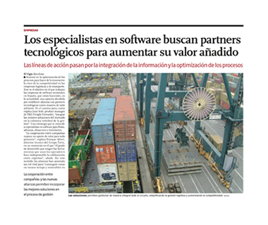 «Los especialistas en software buscan partners tecnológicos para aumentar su valor añadido» 