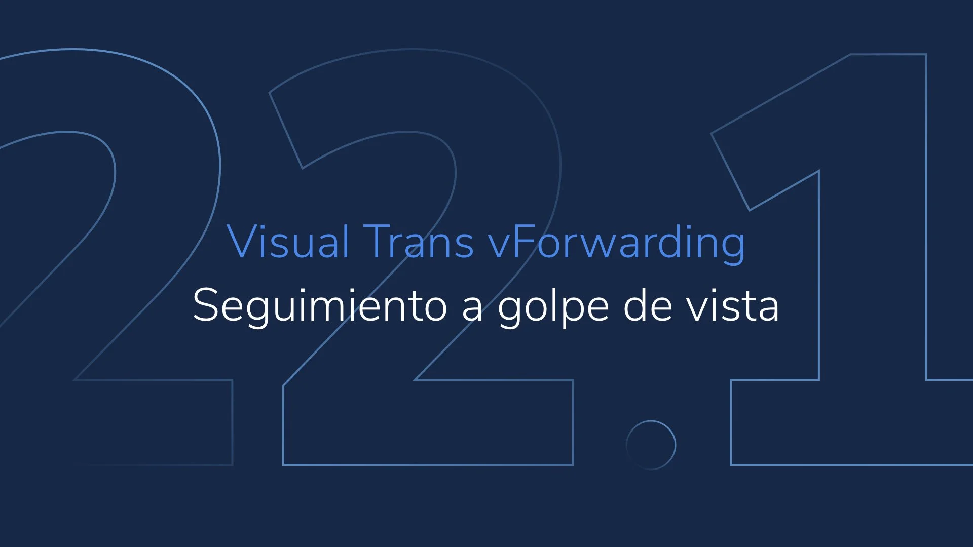 Seguimiento a golpe de vista