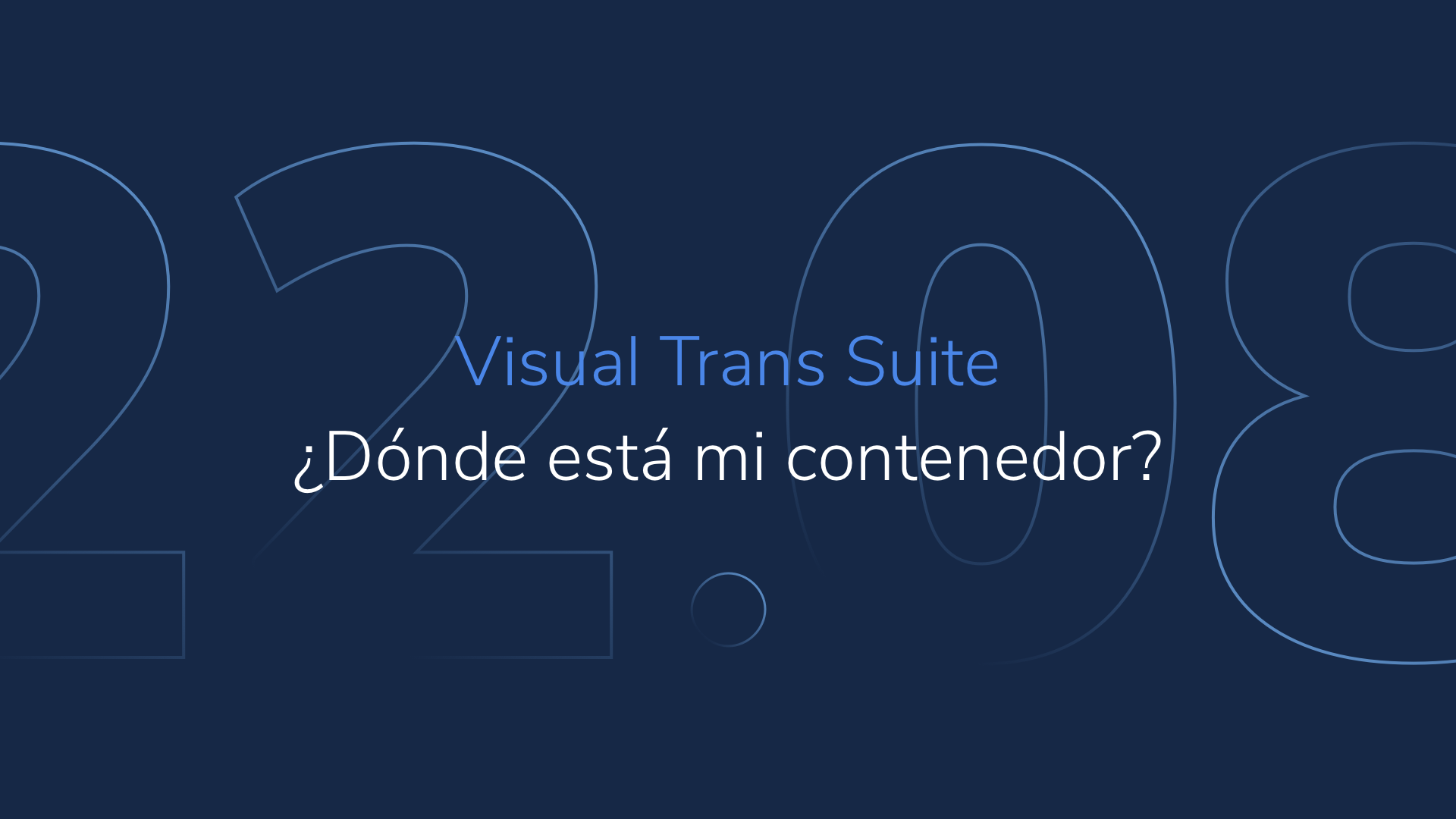 Tracking contenedores