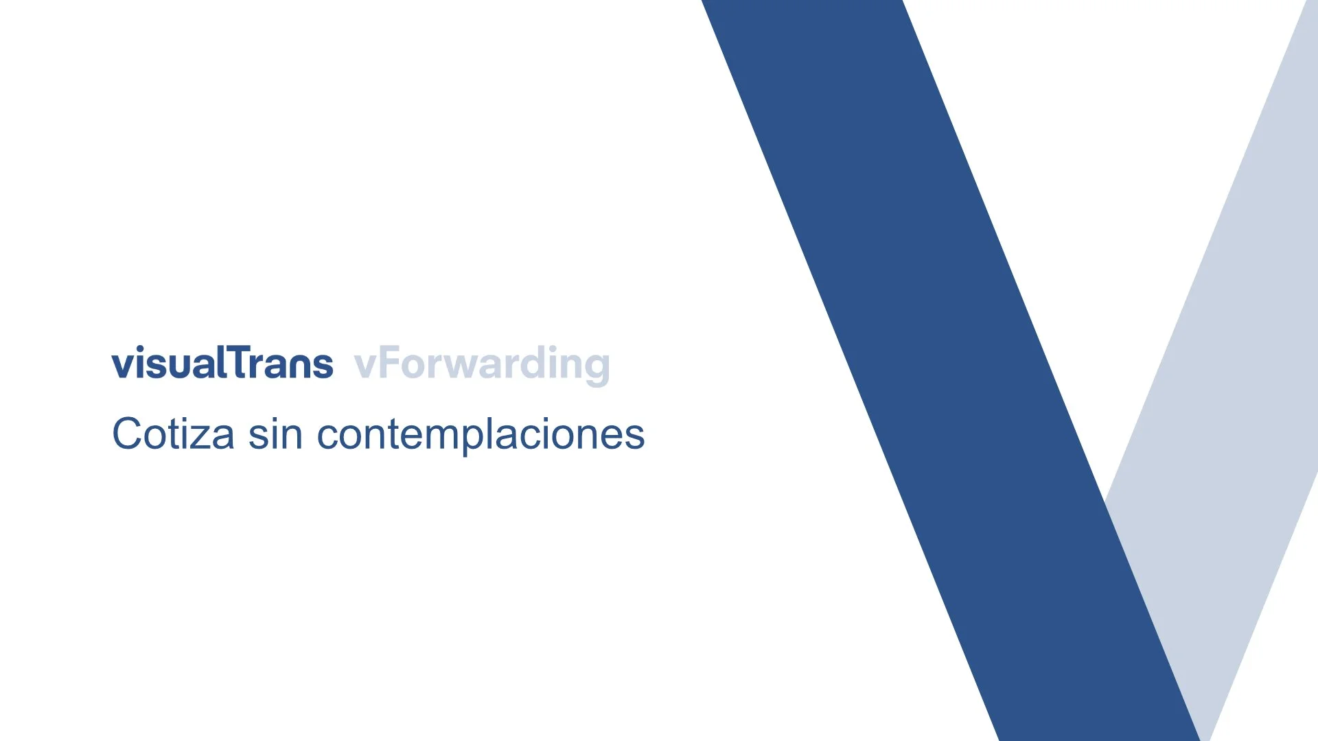 Visual Trans vForwarding 21.1: Cotiza sin complicaciones