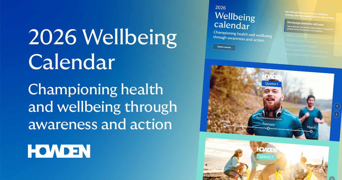 Howden’s 2026 Wellbeing Calendar