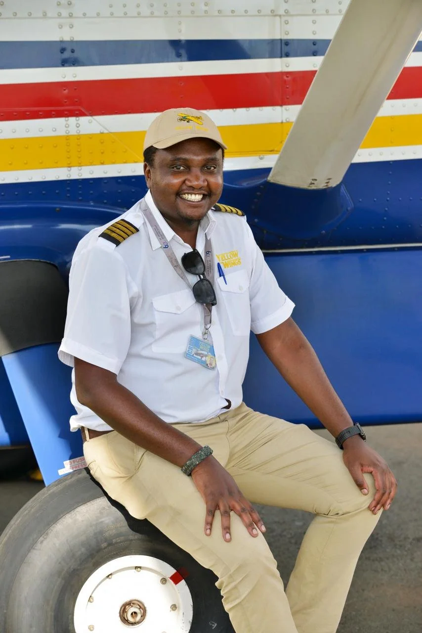 Captain Andrew Kibe, Pilot