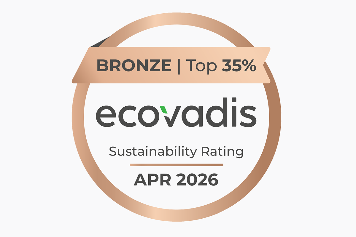 EcoVadis sustainability rating: Bronze