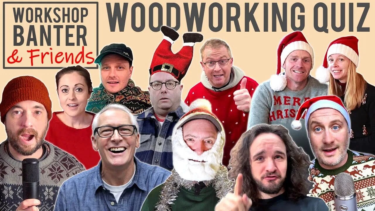 The Workshop Banter Christmas Quiz is now available on YouTube and all podcast platforms. How many answers can you get?? We had such a laugh recording this episode. Huge thanks to @thecarpenters_daughter @the_aiden_project @10minuteworkshop @hewandaw