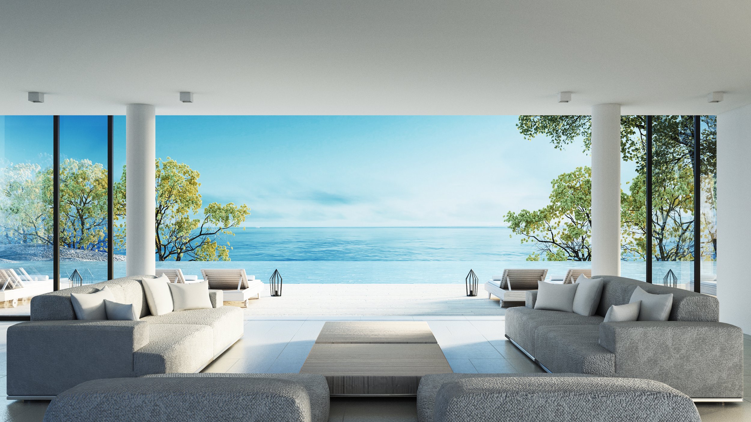 Interior design for beach houses
