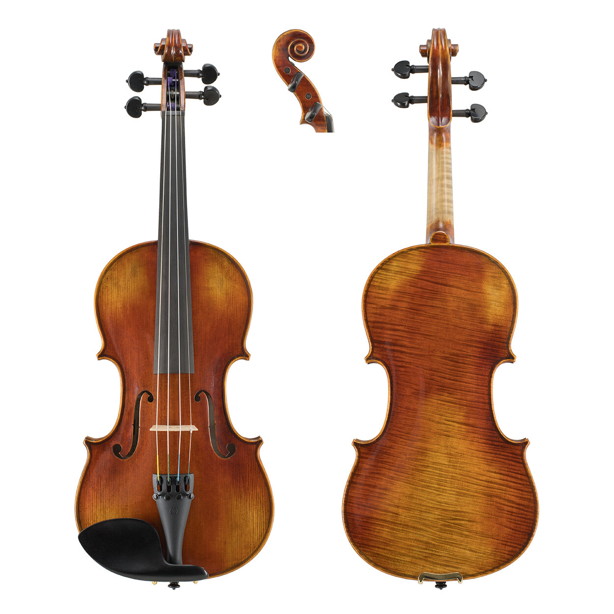 VN-325 orangish brown violin