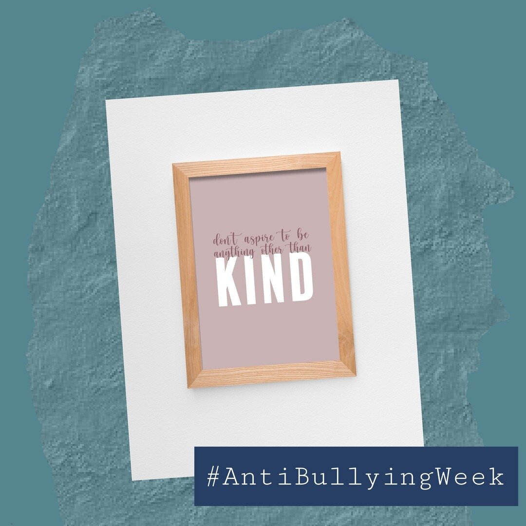 Don't aspire to be anything other than kind ❤️ #AntiBullyingWeek
#choosekindness #makeanoise 
#stopbullying 
#bullyingprevention 
#bekind #enardepy #pressloftstudio #frames #gifts #motivation 
#InclusionMatters.
#StandUpToBullying