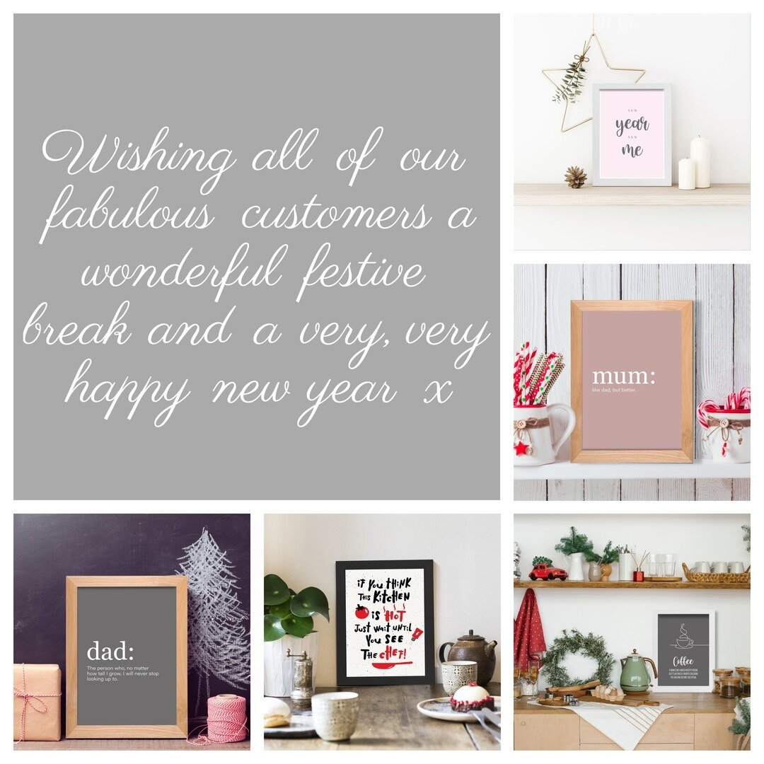 We are closed now for 2023 but look forward to exciting times ahead in 2024 ❤️ #happychristmas #enardepy #prints #posters #frames #gifts #2024 #newyear