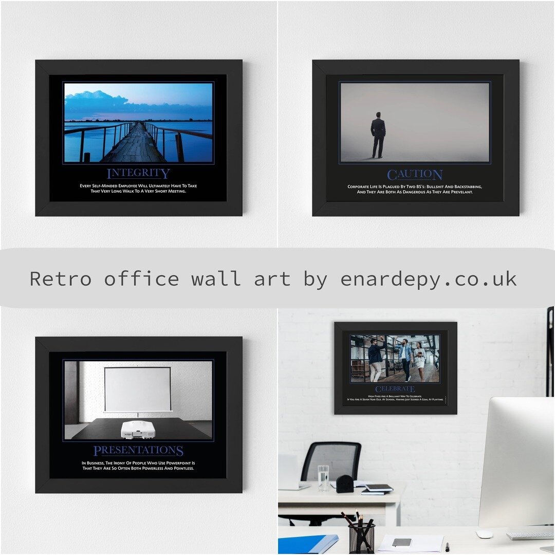 #newyearblues #backtowork #wfh #retro #wallart #prints #posters #frames #enardepy #2024 #gifts https://www.enardepy.co.uk/prints/love-life/work