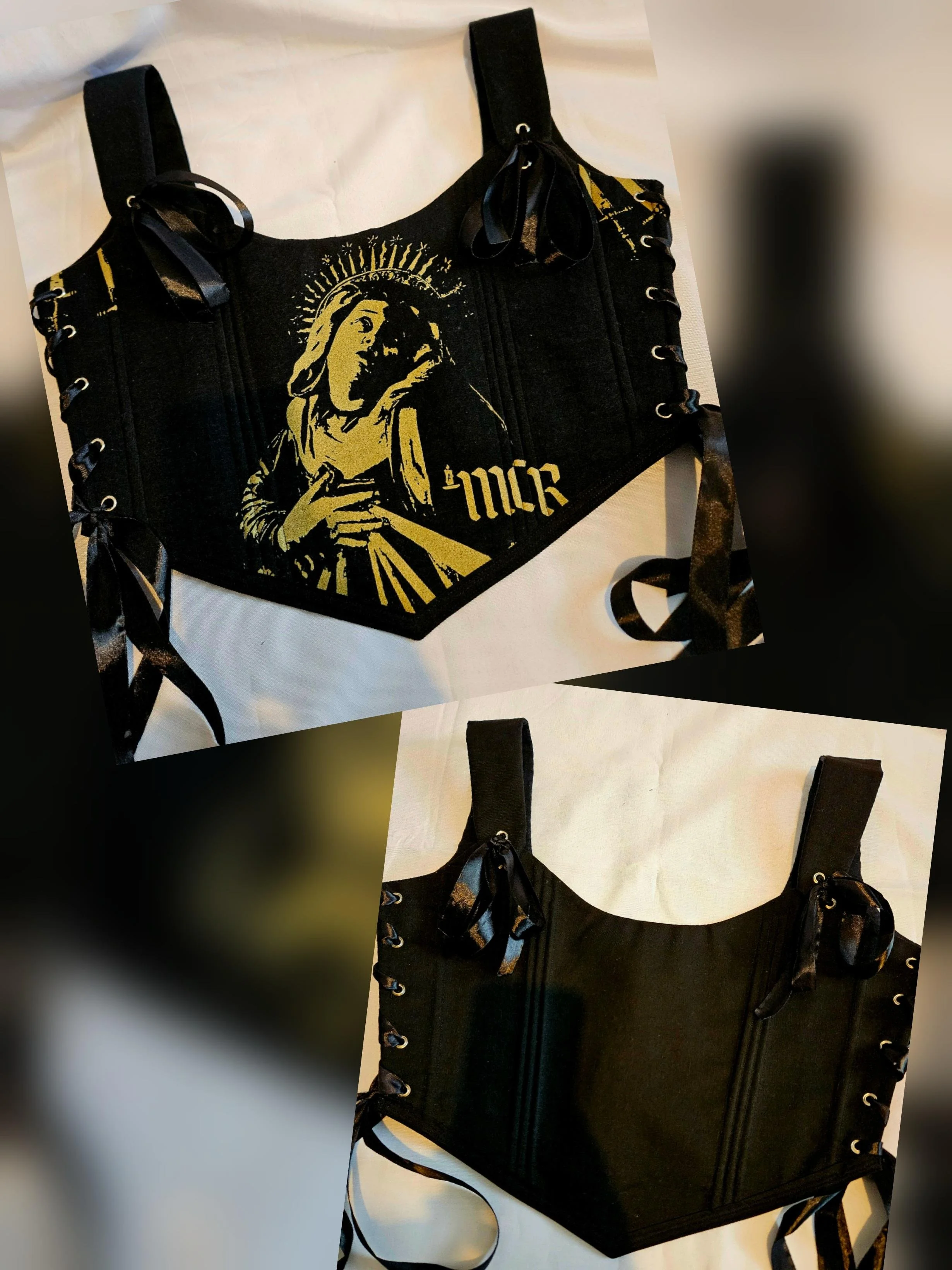 Reversible Corset Option - BLACK