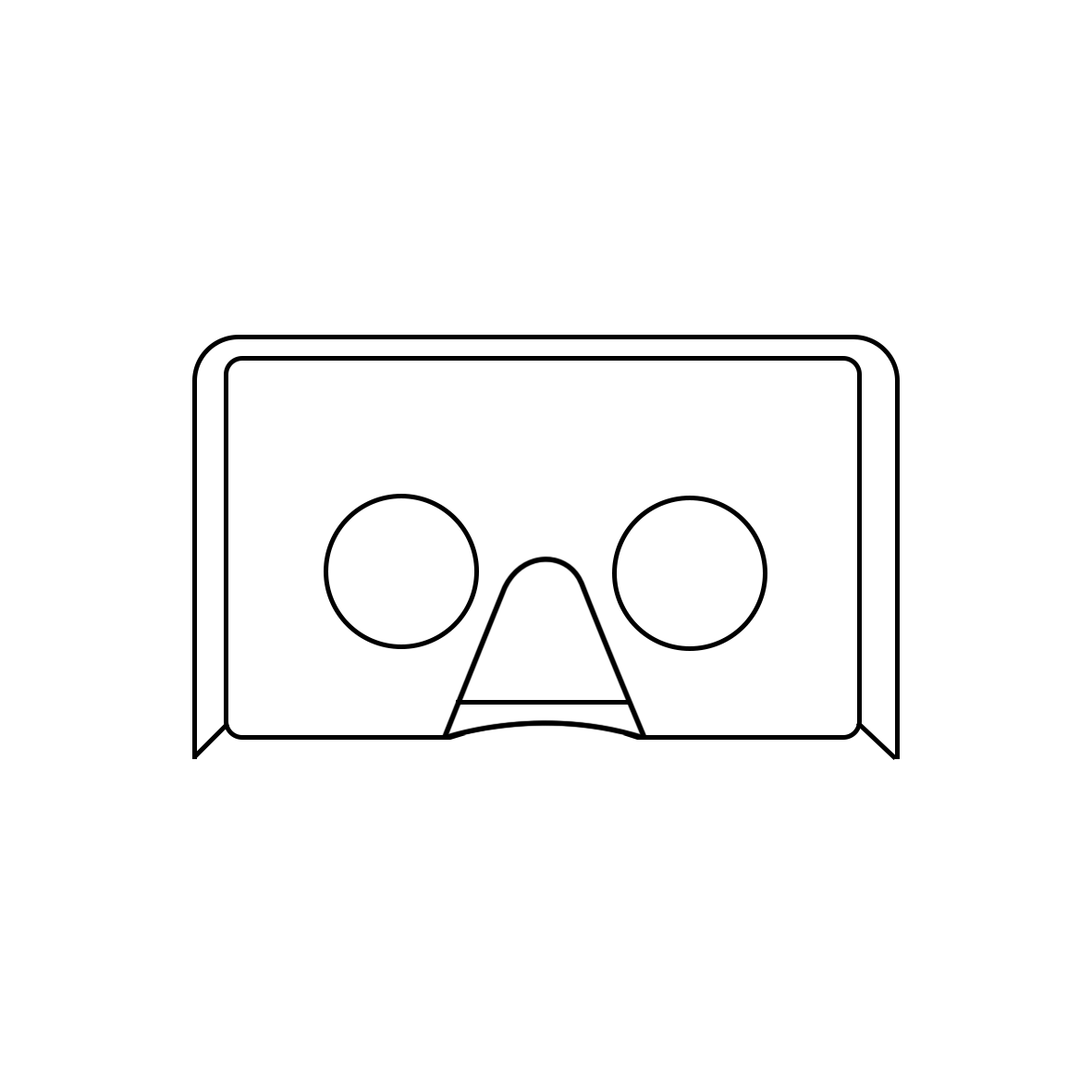 Icon - Google Cardboard (B&W).png