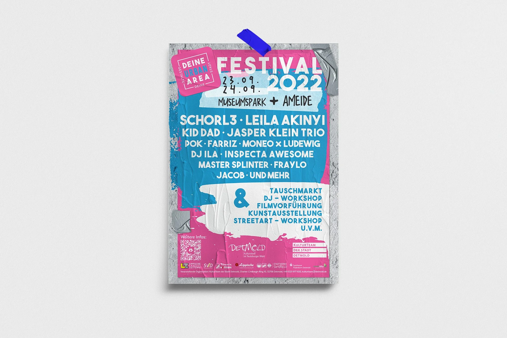 Deine Urban Area Plakat