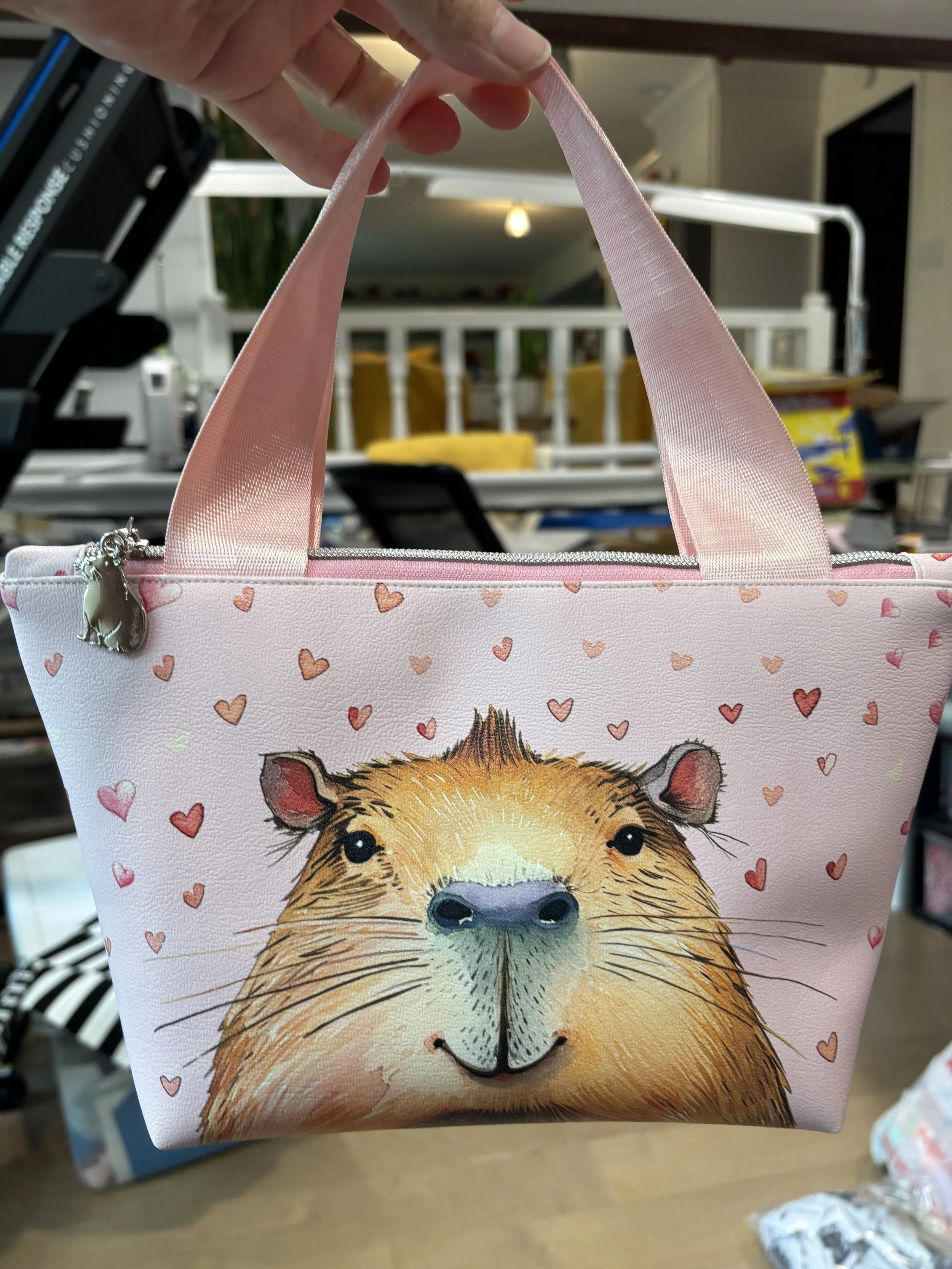 Tutorial Coming Soon: Mini Zippered Tote