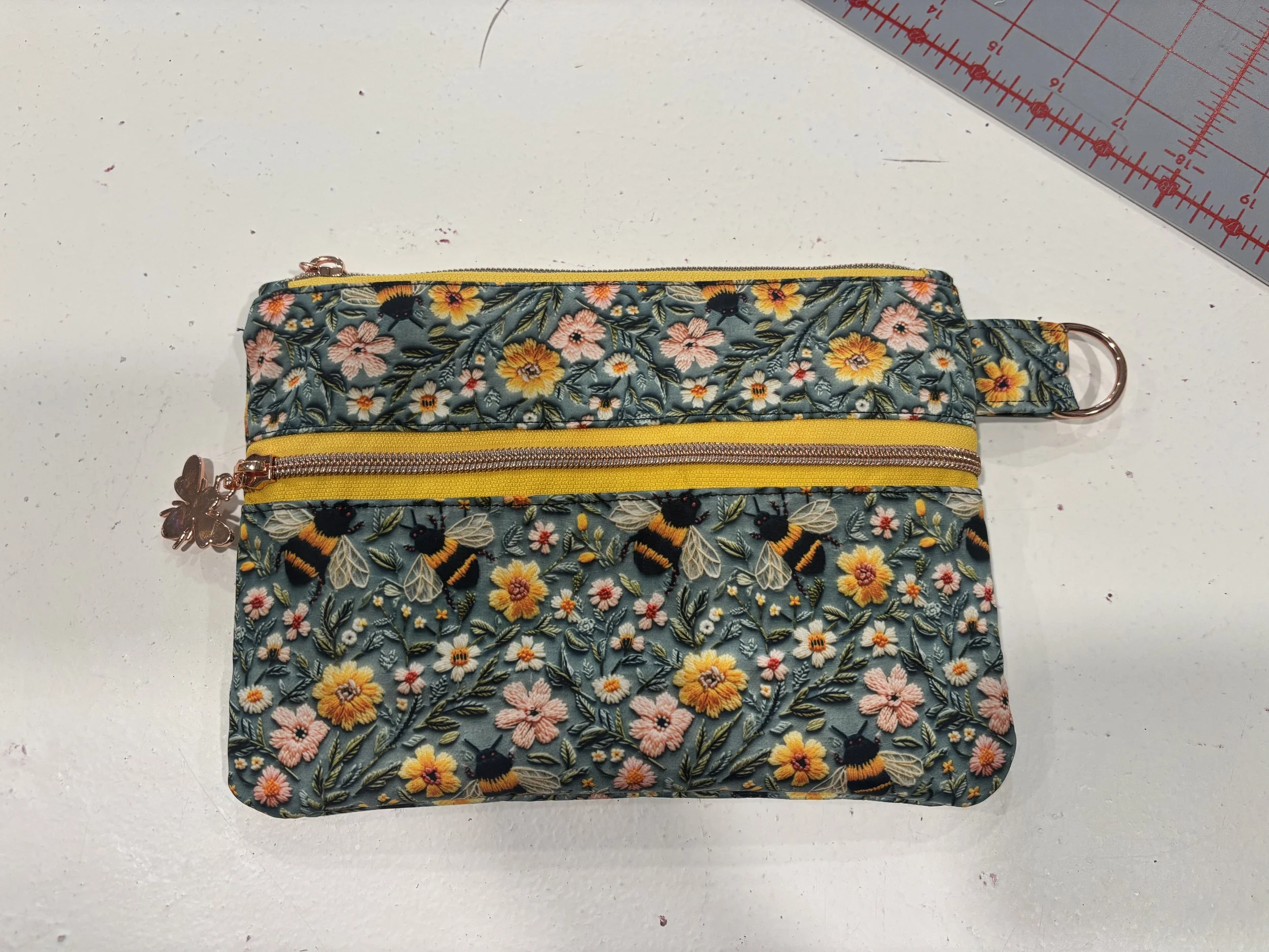 The Double Zip Pouch