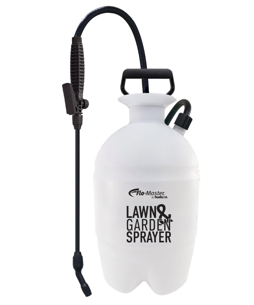 With this sprayer and the concentrated starch, I can put my fabrics on the clothesline, spray them down, and let them dry.  I don't have to iron the wet fabric until it's dry anymore!