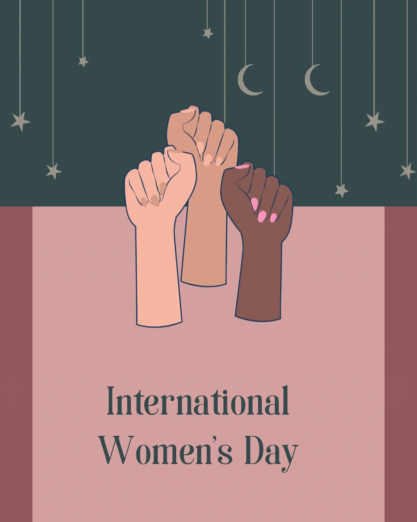 ☽ INTERNATIONAL WOMEN&rsquo;S DAY ☽ 

Today, we celebrate women across the globe 🌍 

I work with and I&rsquo;m supported by amazing women, that brighten my world. I&rsquo;m always inspired by their strength, resilience and kindness.

Happy Internati