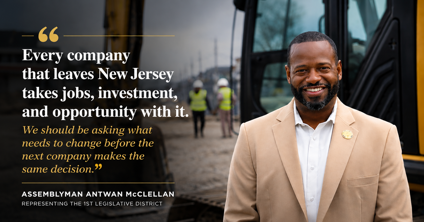 McClellan: I Warned New Jersey Was Losing Its Competitive Edge. Another Fortune 500 Departure Shows Why We Must Act