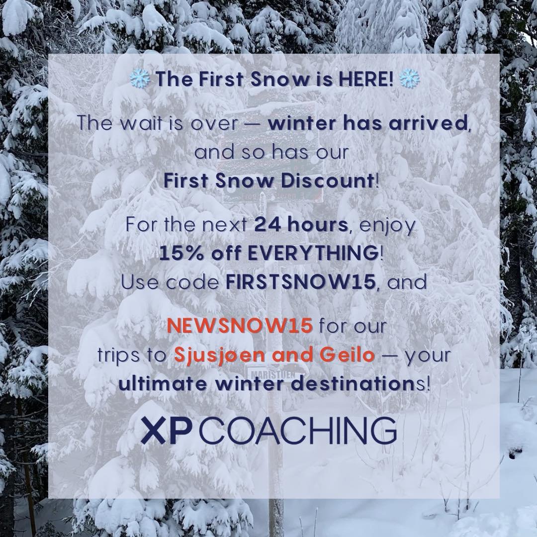 ❄️ The First Snow is HERE! ❄️

The wait is over &ndash; winter has officially arrived, and so has our First Snow Discount! 🌨️✨

For the next 24 hours only, grab 15% off &ndash; the best deal of the season! Use code FIRSTSNOW15 at checkout for packag