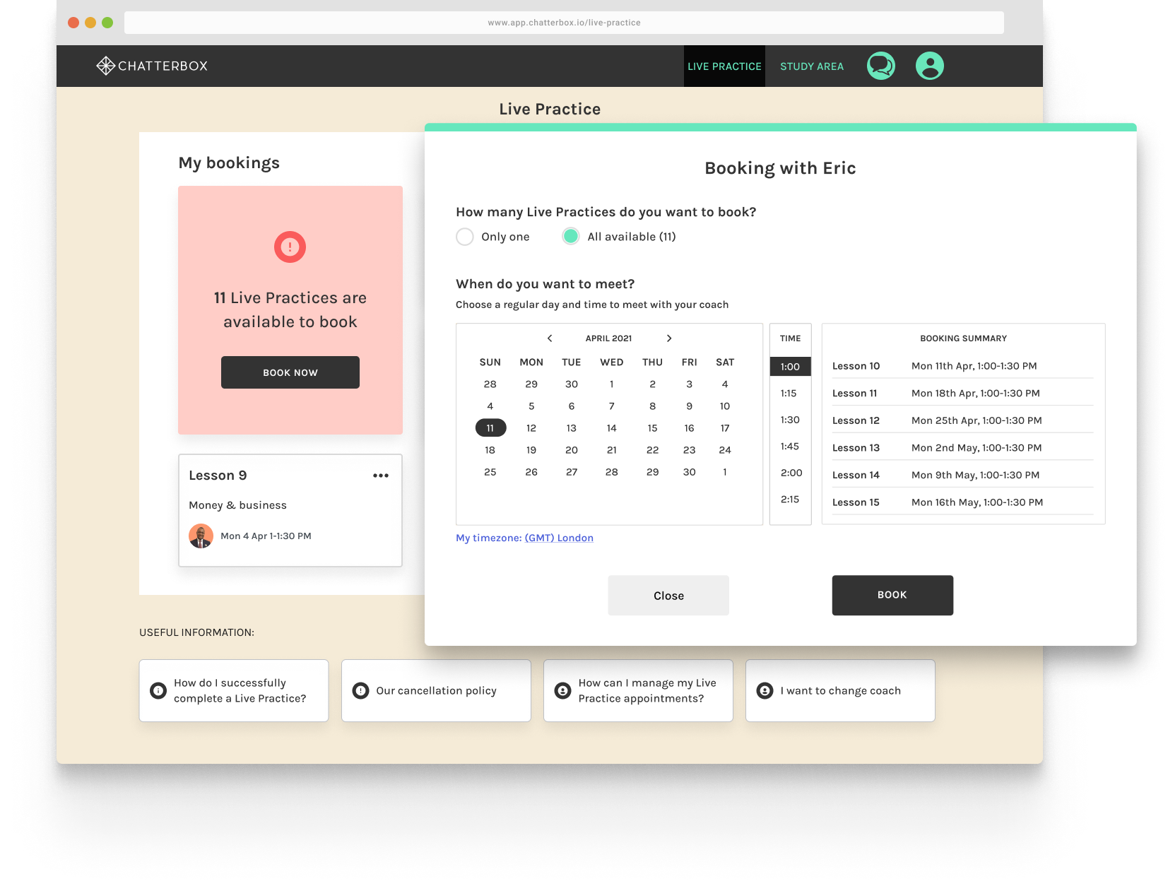 Product — Chatterbox - Learn a language, change a life