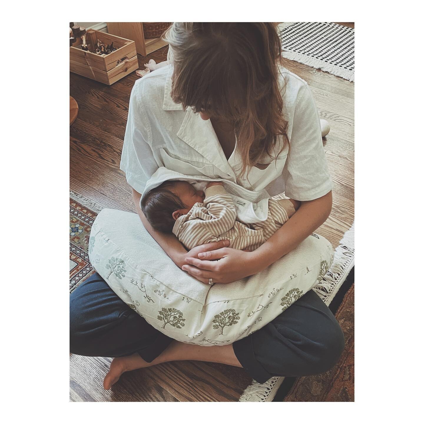 // Me, one year ago, holding this sweet one as his mother slipped away for a nap, tea in hand.

One&rsquo;s postpartum season will likely be a lot of things. My belief is that one of those things should be a supreme sense of peace. A this-is-everythi