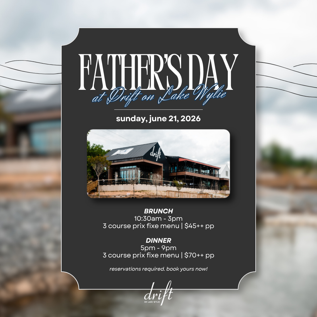 Drift on Lake Wylie | Wine Dinners & More  Drift