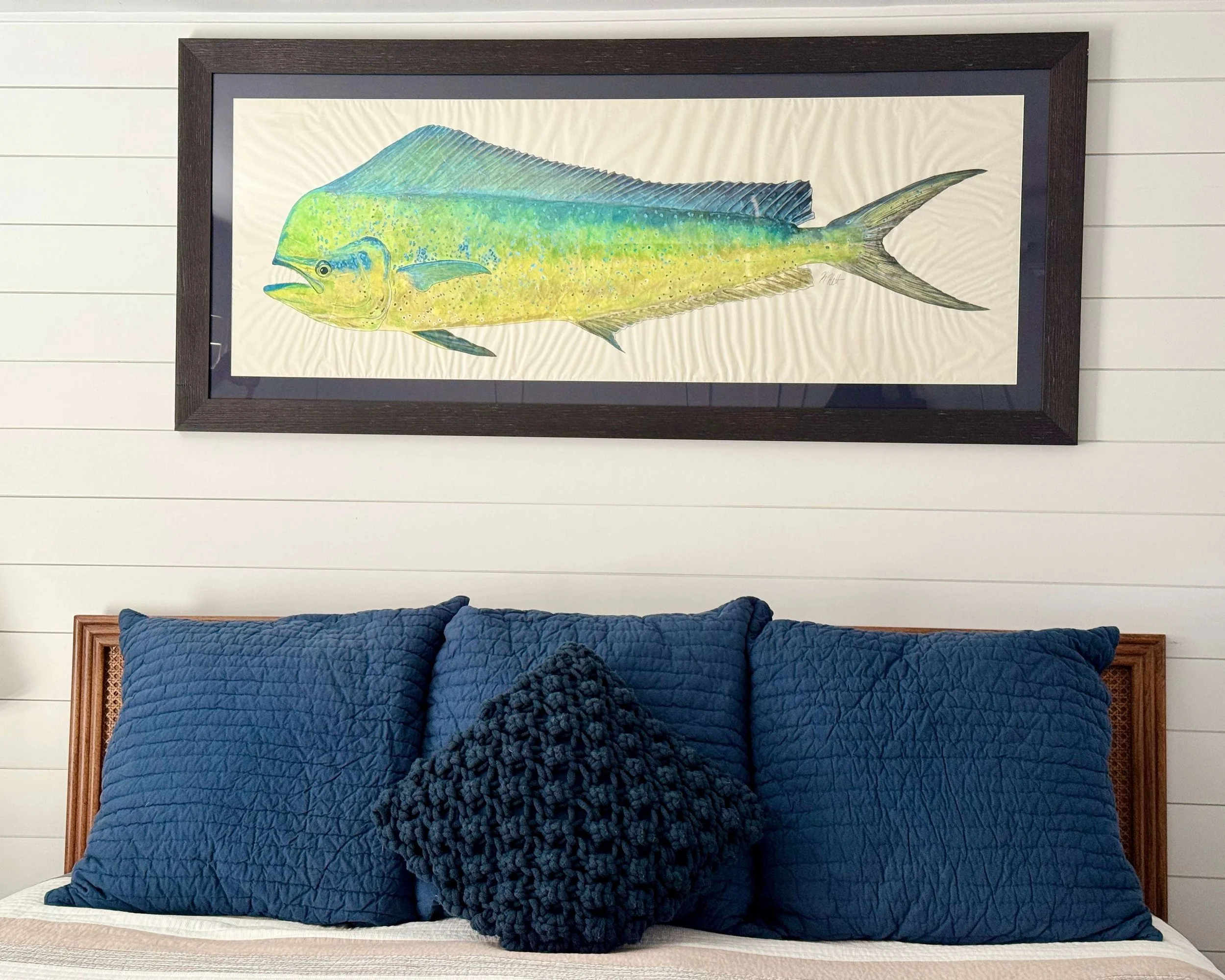 Bull Mahi-mahi 
24" x 60" 
$2500