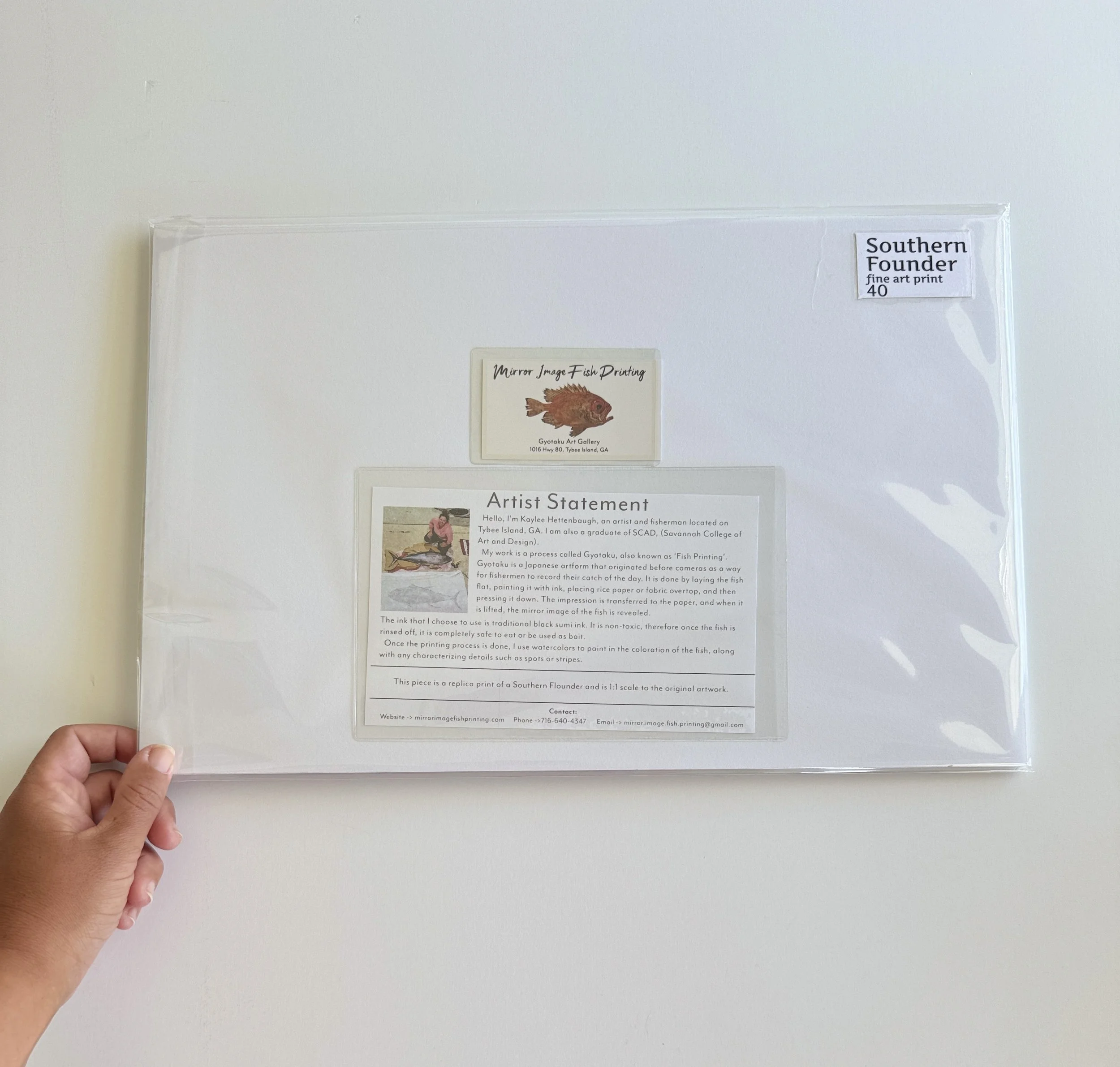Southern Flounder_matted print_back.jpg