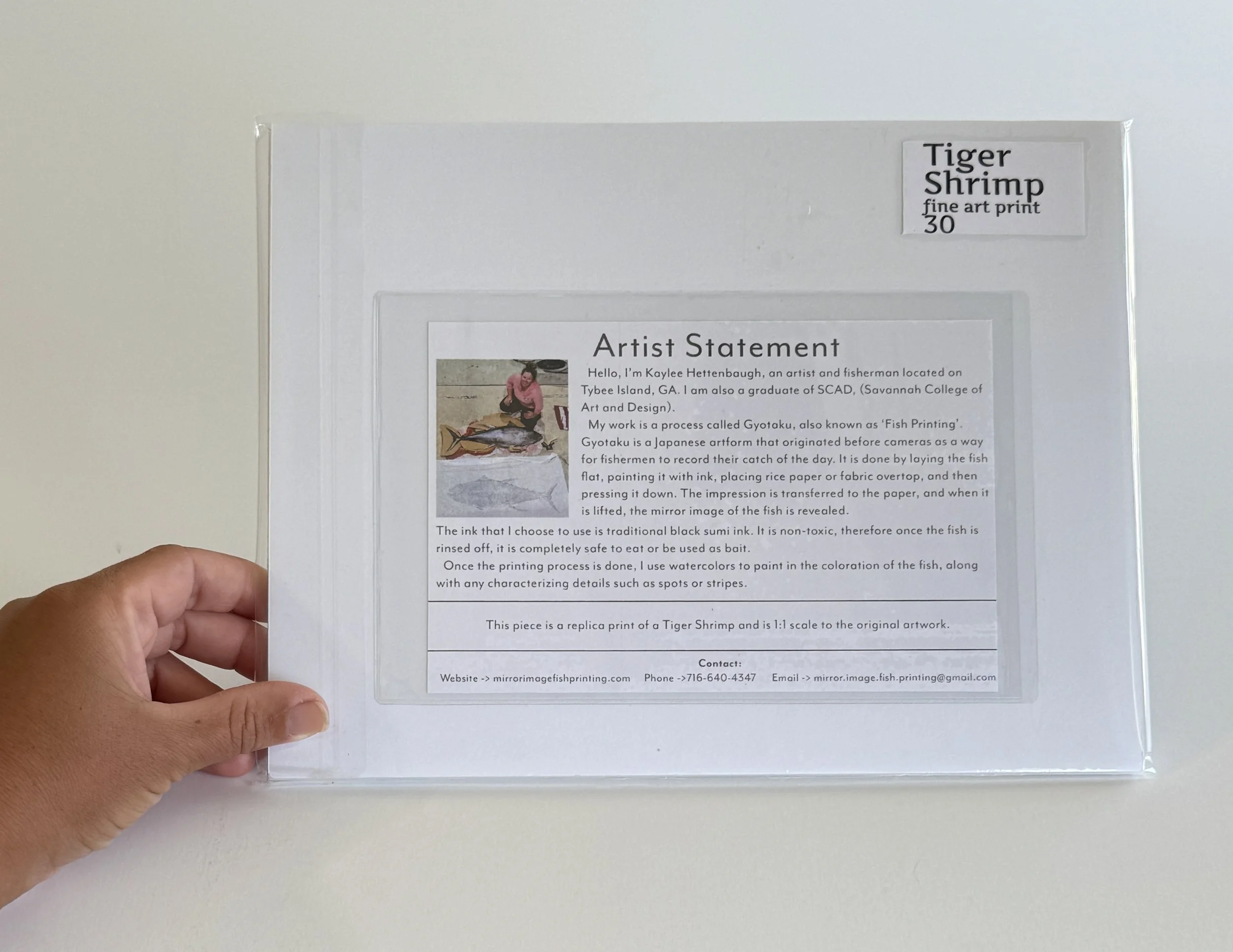 Tiger Shrimp_matted print_ back.jpg