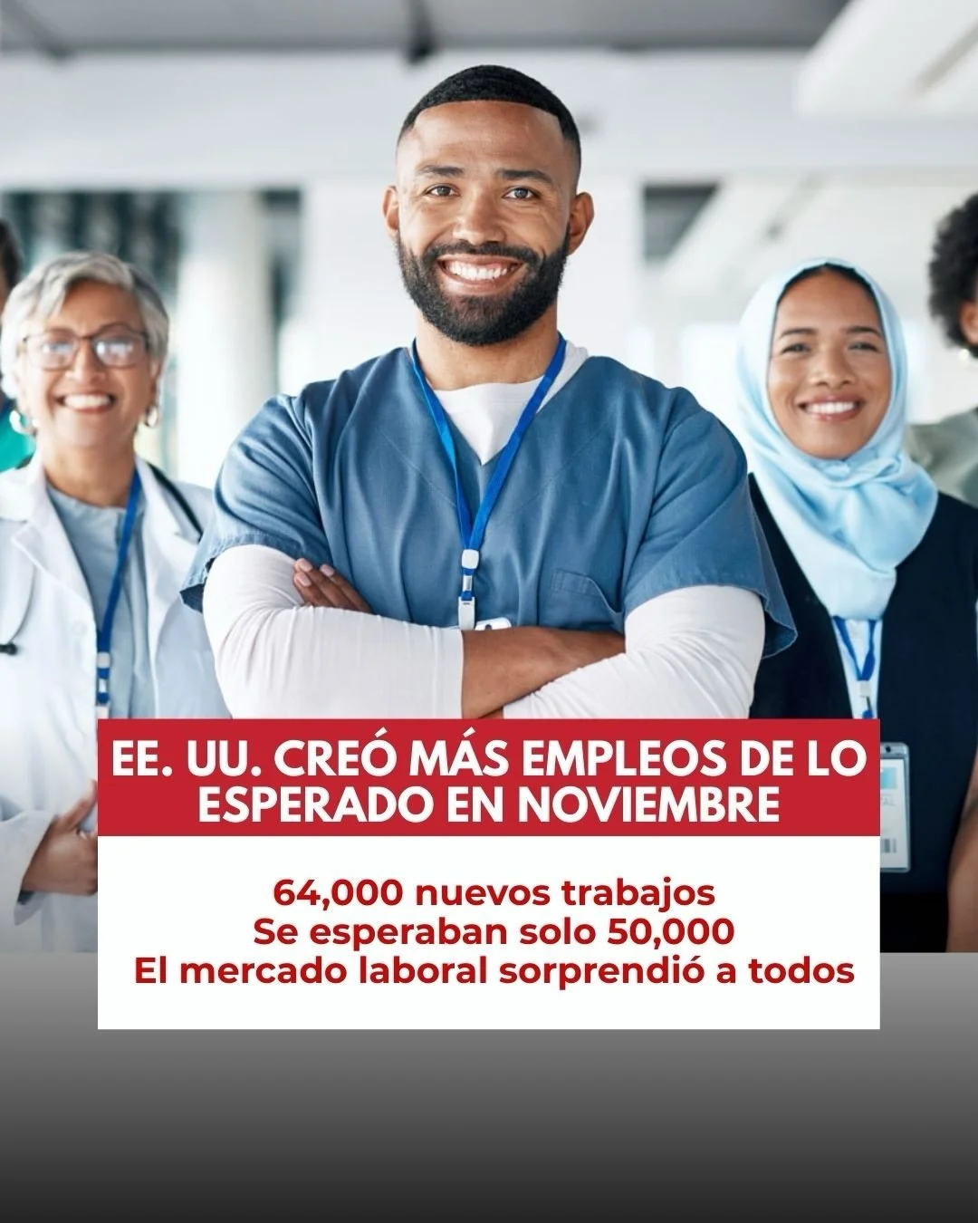 📊 El &uacute;ltimo reporte de empleo lo confirma:

EE. UU. sigue necesitando trabajadores, incluso en momentos de incertidumbre.

Si trabajas, buscas empleo o quieres conocer tus opciones migratorias, la informaci&oacute;n correcta es clave.

📌 Gua