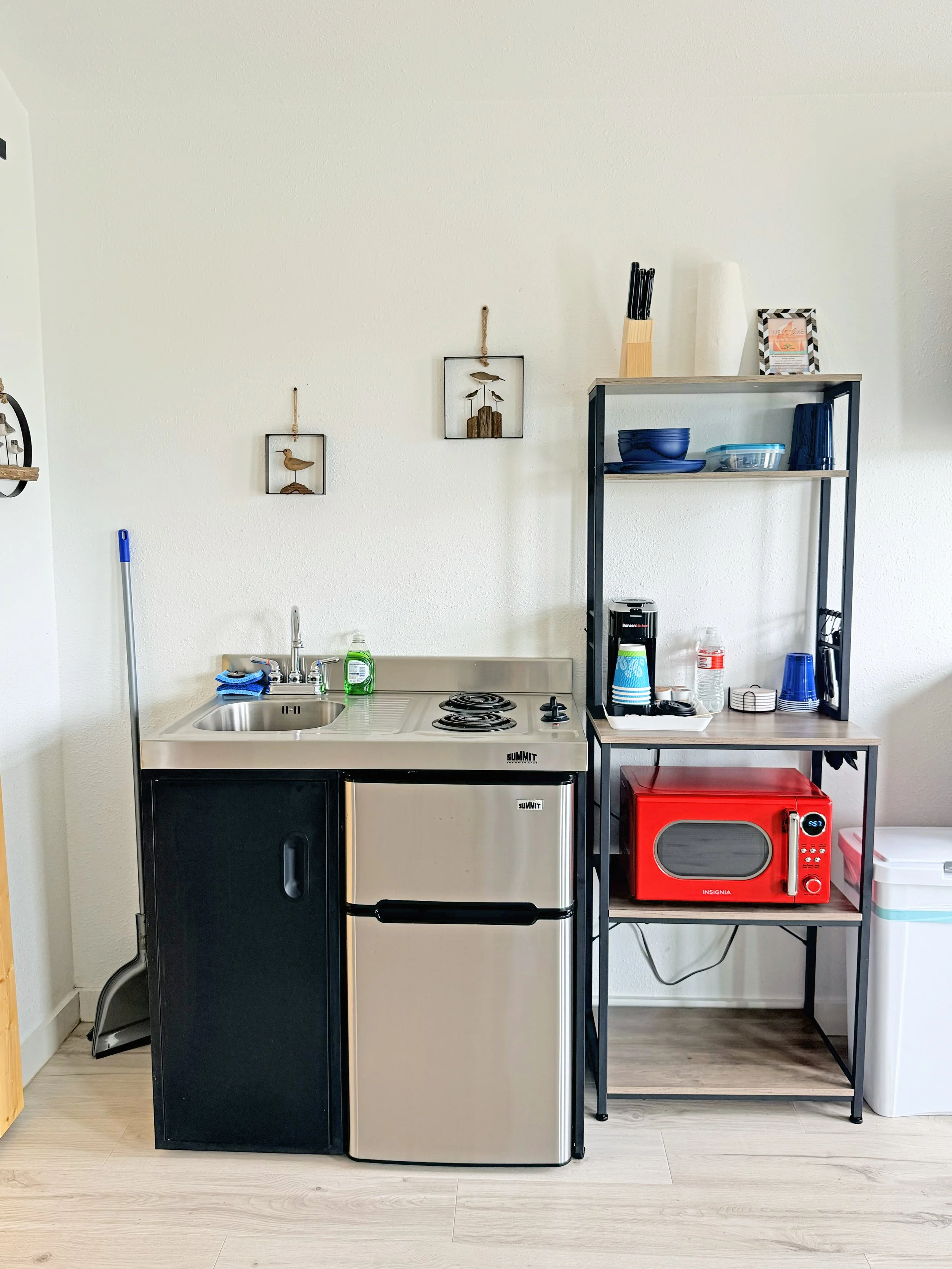 bonfire orange cabin kitchenette full view.jpg